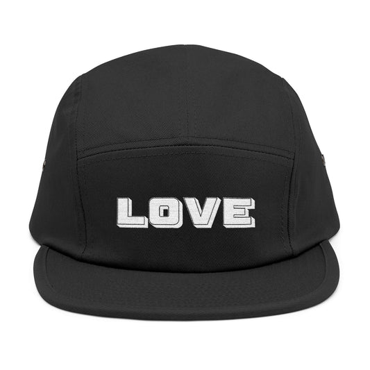 LOVE -  5 Panel Camp Cap