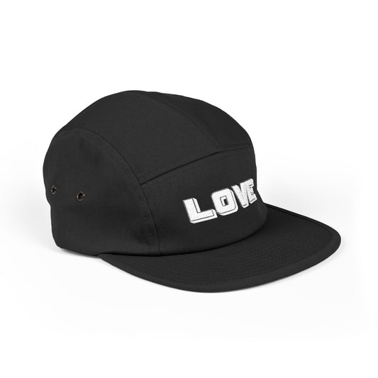 LOVE -  5 Panel Camp Cap